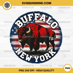 Buffalo New York PNG, 716 Area Code Buffalo Bison Pride PNG, WNY Buffalo NY PNG