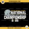 College Football Playoff 2025 Ohio State Buckeyes PNG File