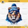 Cool Detroit Lions Football Mascot PNG, Detroit Lions American Football PNG