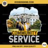 Donald Trump Community Service Inauguration PNG, Trump USA White House PNG