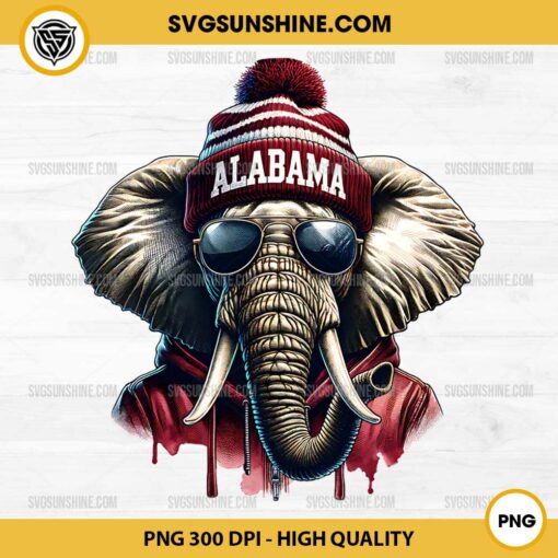 Elephant Alabama Crimson Tide football PNG, Elephant Big Al Mascot PNG