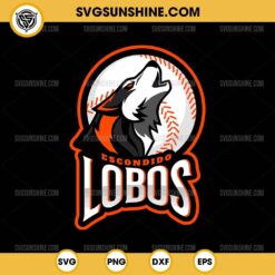 Escondido Lobos SVG, Escondido Lobos baseball SVG