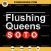 Flushing Queens Soto SVG, Juan Soto SVG File