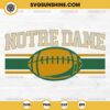 Football Notre Dame Lovers SVG, Notre Dame Fighting Irish SVG