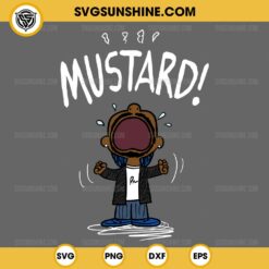 Funny Mustard SVG, Kendrick Lamar Tv Off SVG PNG File