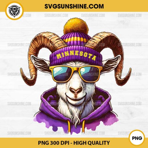 Goat Minnesota Vikings Mascot PNG, Minnesota Vikings football PNG