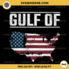 Gulf of United States of America PNG, USA Flag Map PNG