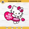 Hello Kitty Be Mine SVG, Hello Kitty Valentine SVG