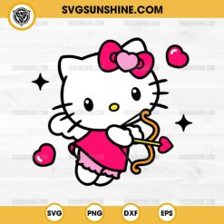 Hello Kitty Cupid SVG, Hello Kitty Valentine’s Day SVG