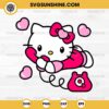 Hello Kitty Love Phone SVG, Sanrio Hello Kitty Valentine’s Day SVG