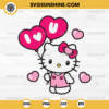 I Love You Hello Kitty Heart SVG, Hello Kitty Valentine SVG