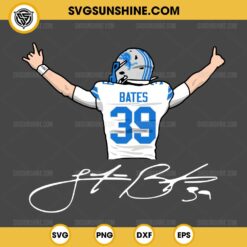 Jake Bates Detroit Lions SVG, Jake Bates 39 SVG, Detroit Lions Football SVG