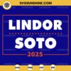 Lindor Soto 2025 SVG, New York Mets SVG