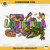 Louisiana PNG Sublimation, Louisiana Mardi Gras PNG