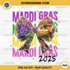 Mardi Gras 2025 PNG, Mardi Gras Coquette Bow PNG File