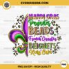 Mardi Gras Parades Beads French Quarter Beignets King Cake PNG