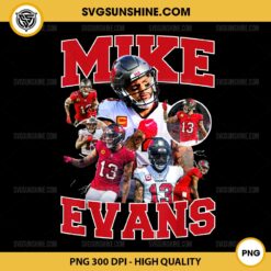 Mike Evans 13 Player Football PNG, Tampa Bay Buccaneers PNG