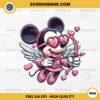 Minnie Cupid Valentine PNG, Minnie Mouse Valentine PNG