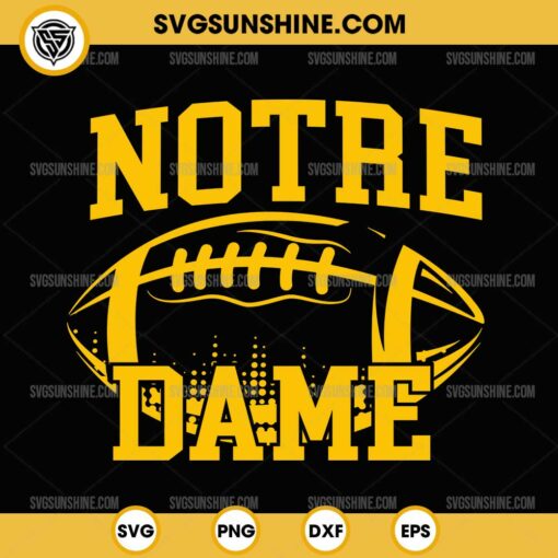 Notre Dame Fighting Irish SVG, Notre Dame Football SVG