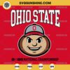 Ohio State Buckeyes CFP 2025 National Championship SVG, Brutus Buckeye SVG, Ohio State Buckeyes Mascot SVG