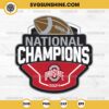 Ohio State Buckeyes 2024 College Football National Championship SVG