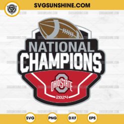 Ohio State Buckeyes 2024 College Football National Championship SVG