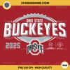 Ohio State Buckeyes CFP Quarterfinal Rose Bowl 2025 PNG