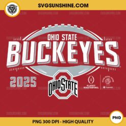 Ohio State Buckeyes CFP Quarterfinal Rose Bowl 2025 PNG