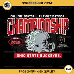 Ohio State Buckeyes PNG, College Football Playoff National Championship 2025 PNG