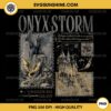 Onyx Storm Book PNG, Brave The Dark Fourth Wing Basgiath War College PNG