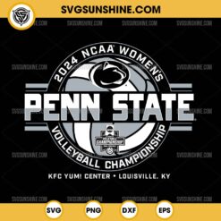 Penn State Nittany Lions 2024 NCAA Women's Volleyball Championship SVG