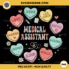 Retro Valentine Medical Assistant PNG, Valentine's Day PNG, Medical PNG, Nurse PNG