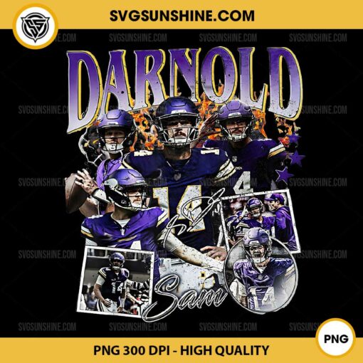 Sam Darnold PNG, Minnesota Vikings PNG