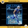 Sam LaPorta Detroit Lions PNG, Detroit Lions Football PNG