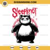 Slipknot Band Sleepknot Panda SVG, Slipknot Snorlax Sleepknot Parody Pokemon SVG