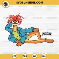 The Muppets Pepe the King Prawn SVG, The Muppet Show SVG, Pepe the King Prawn Sassy Pose SVG