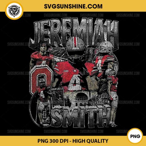 Vintage Jeremiah Smith PNG, Ohio State Buckeyes PNG