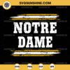 Vintage Notre Dame Indiana SVG, Notre Dame SVG