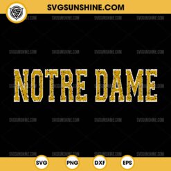 Vintage Retro Notre Dame Indiana SVG PNG