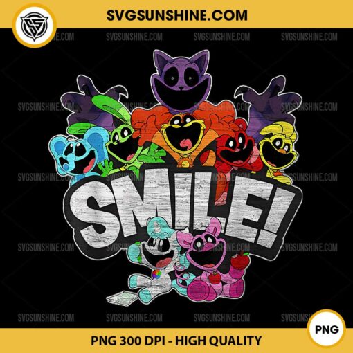 Vintage Smile Smiling Critters PNG, Poppy Playtime PNG