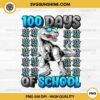 100 Days Of School T-rex PNG, 100 Days Smarter PNG, 100th Day Of School PNG