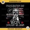 Inauguration Day 2025 PNG, January 20 2025 Trump President PNG