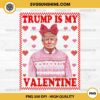 Trump Girl Coquette Valentine's Day PNG, Trump Is My Valentine PNG