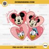 Mickey And Minnie Better Together PNG, Mickey and Friends Happy Valentines Day PNG