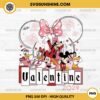 Mickey Minnie Couple Valentine PNG, Mickey Couple Valentine Day PNG