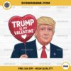 Trump Valentine PNG, Trump Balloon PNG