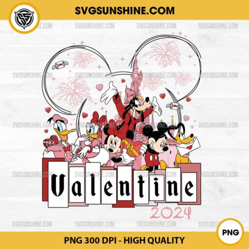 Disney Mickey Minnie Valentine PNG, Mickey And Friends PNG