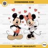 Mickey Minnie Valentine PNG, Mickey Couple Love PNG