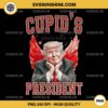 Cupid's President PNG, Funny Donald Trump Valentine PNG