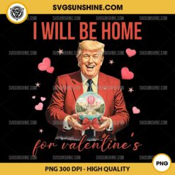 Donald Cupid PNG, I'll Be Home For Valentine Day Heart PNG